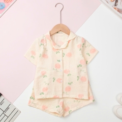 Bộ cotton trẻ em - BG G002 4/14 Pijama đũi