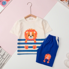 H508 Bộ cotton trẻ em-BT B006 2/10  hình con vật