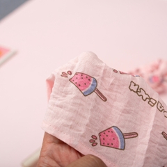 Bộ cotton trẻ em - bé gái G003_6/36 đũi sơ sinh