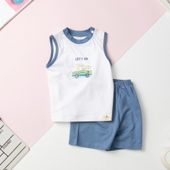 H546 Bộ sơ sinh-SS01_ 9/36 sát nách, có tay