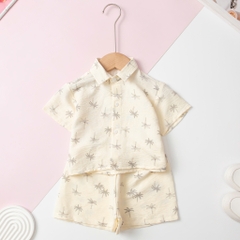 Bộ cotton trẻ em - bé trai B002 9/36-4/10