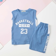 Bộ cotton trẻ em - bé trai B002 4/16 H556