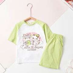 Bộ cotton trẻ em-bé gái G005 2/10 H561