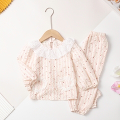 Bộ thời trang trẻ em - F05 2/7 đũi viền cổ