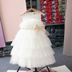 Váy công chúa trẻ em - V10 2/8 nơ eo