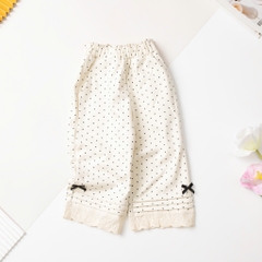 Quần trẻ em - DQ07 2/7 nhung suông