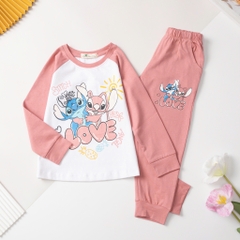 Bộ cotton trẻ em-bé gái ĐG002 4/12 H577