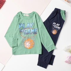 Bộ cotton trẻ em - bé trai B001 4/14 H579