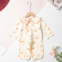 Bộ cotton trẻ em - bé gái ĐG002 2/10