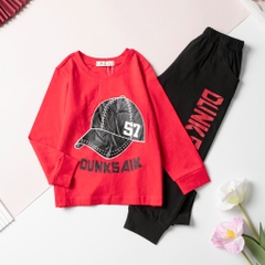 Bộ cotton trẻ em - bé trai ĐB004 4/16 H590