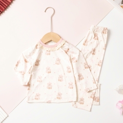 Bộ cotton trẻ em - bé gái ĐG005 1/7 tuổi