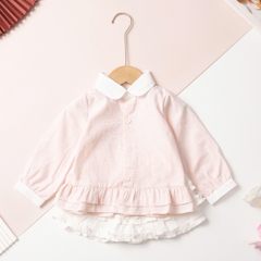 Bộ cotton trẻ em - bé gái ĐG001 1/7 tuổi