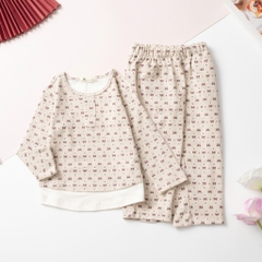 Bộ cotton trẻ em - bé gái  ĐG001  2/12 H597