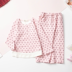 Bộ cotton trẻ em - bé gái  ĐG001  2/12 H597