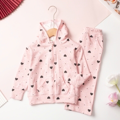 Bộ cotton trẻ em-bé gái ĐG006- 2/12 tuổi