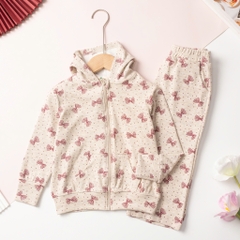 Bộ cotton trẻ em-bé gái ĐG006- 2/12 tuổi