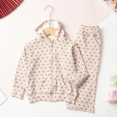 Bộ cotton trẻ em-bé gái ĐG006- 2/12 tuổi