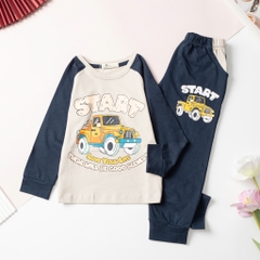 Bộ cotton trẻ em - bé trai 4/12 H585