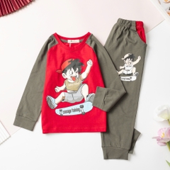 Bộ cotton trẻ em - bé trai 4/12 H585