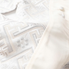 Áo dài trẻ em - AD02 2/14-Gấm phối dọc