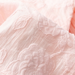 Áo dài trẻ em - AD03 1/7- gấm hoa nổi