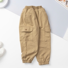 Quần trẻ em - ĐQ08 6/14 kaki túi hộp