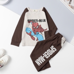 H570 Bộ cotton trẻ em - bé trai ĐB005 2/10 tuổi