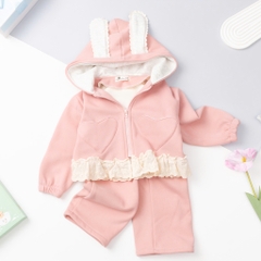 Bộ thời trang trẻ em-F04-tai thỏ 2/7