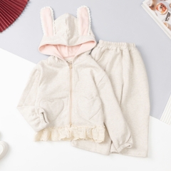 Bộ thời trang trẻ em-F04-tai thỏ 2/7