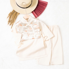 Áo dài trẻ em - AD02 1/7 BT gấm dây