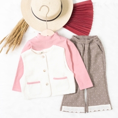 Bộ thời trang trẻ em - F04 2/7 BG áo gile