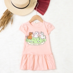 Váy cotton trẻ em - V02 2/10-TS06
