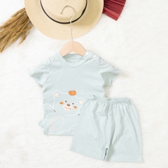 Bộ cotton trẻ em - bé trai B005 9/36-TS03