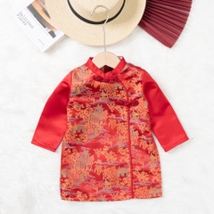 Áo dài trẻ em - AD02 1/7 BT gấm