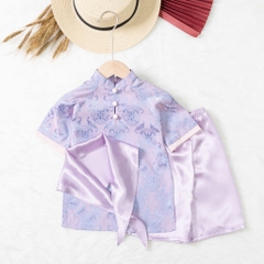 Áo dài trẻ em - AD03 9m/36m lụa