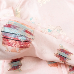 Áo dài trẻ em - AD03 1/7 gấm ánh tơ