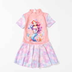 Đồ bơi trẻ em - SW01 2/12-TS22 BG váy liền