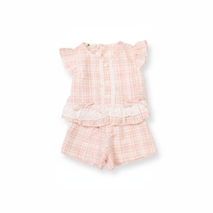 Bộ cotton trẻ em - bé gái G002 2/7-NH20