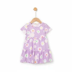 Váy cotton trẻ em - V02 2/10-Cotton họa tiết