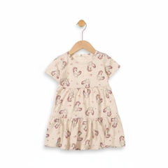 Váy cotton trẻ em - V02 2/10-Cotton họa tiết