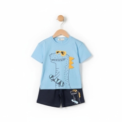 Bộ cotton trẻ em - bé trai B006 size 2/10