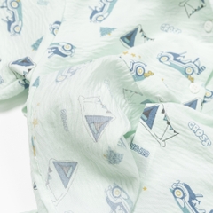 Bộ cotton trẻ em - bé trai B002 4/10