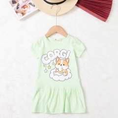 Váy cotton trẻ em - V02 2/10-TS06