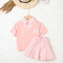 Bộ cotton trẻ em - bé gái G002 2/10 TS04