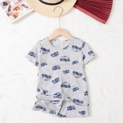 Bộ cotton trẻ em - bé trai B004 2/10 TS20