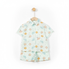 Bộ cotton trẻ em - bé trai B002 size 4/10T