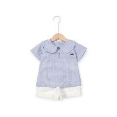 Bộ cotton trẻ em - bé gái G001 2/7-NH24