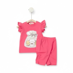 Bộ cotton trẻ em - bé gái G005 1/7 TS25