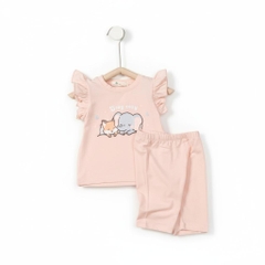 Bộ cotton trẻ em - bé gái G005 1/7 TS25