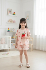 Bộ cotton trẻ em - bé gái G002 2/10